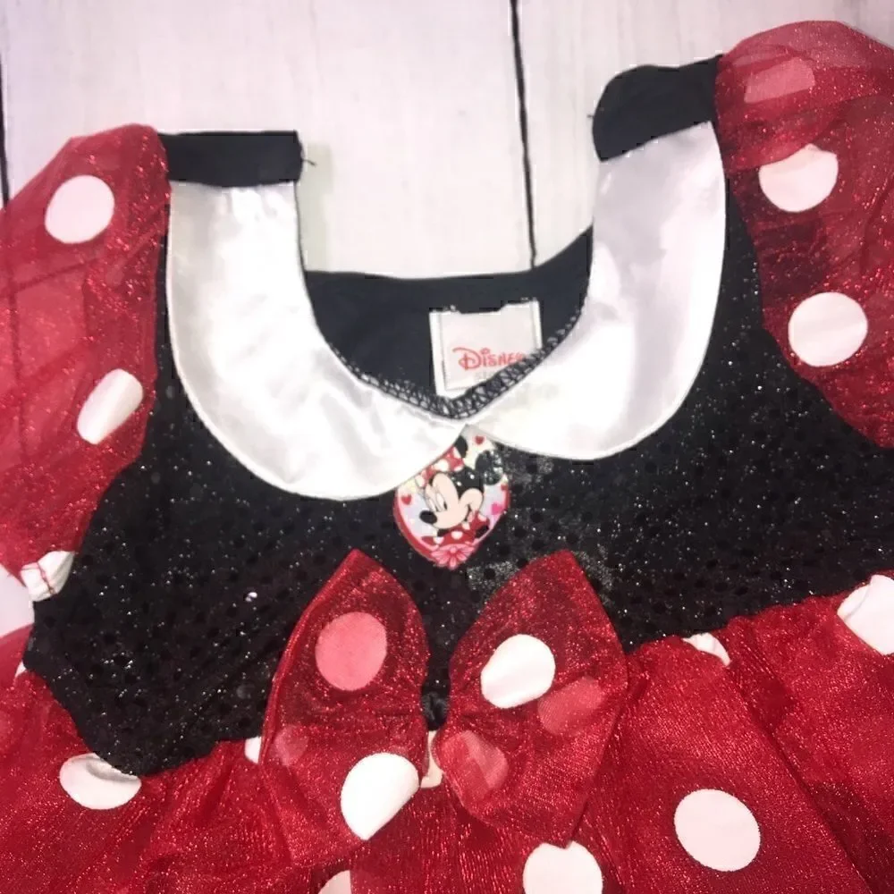 NEW! Disney Costume Minnie Mouse Dress 12 Months